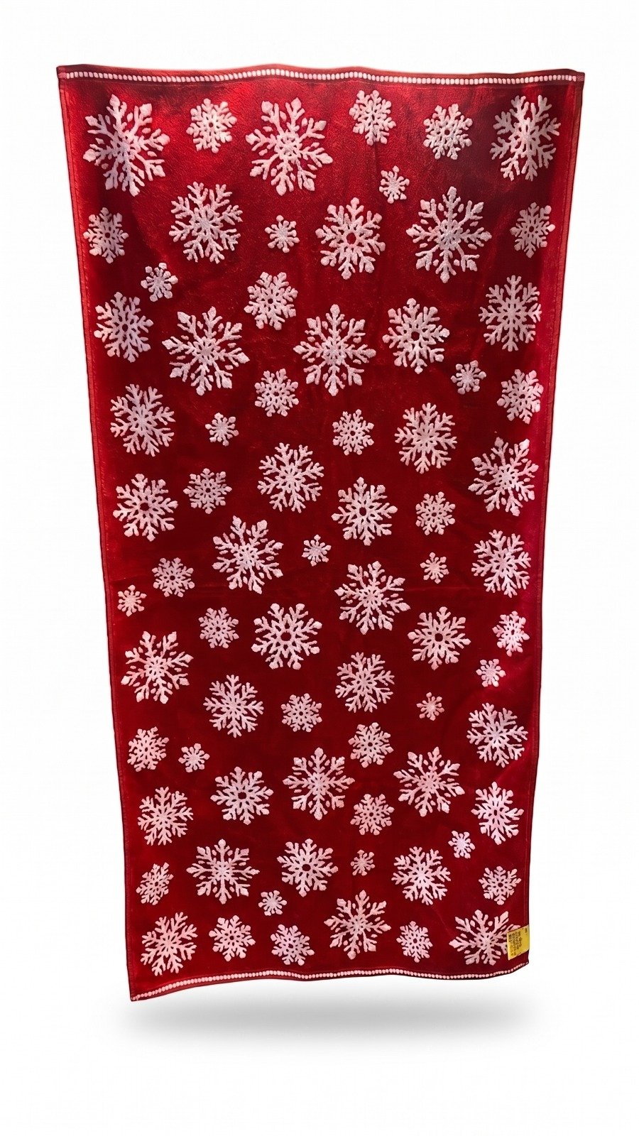 SNOWFLAKE(CHRISTMAS) PRINT BATH TOWEL - Image 2