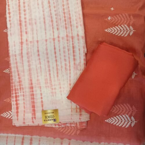 Top Chanderi Silk with Shibori prints